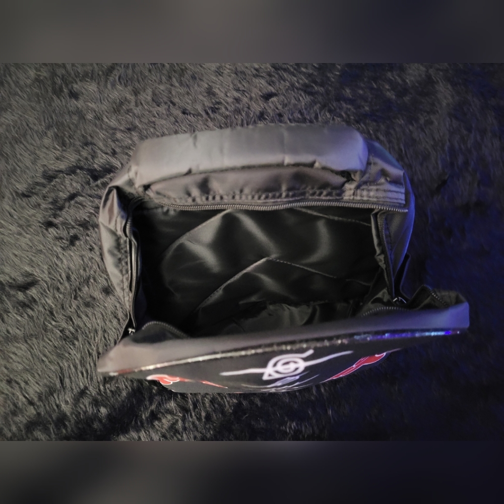 Naruto Akatsuki Clouds Black Mini Backpack - image 5